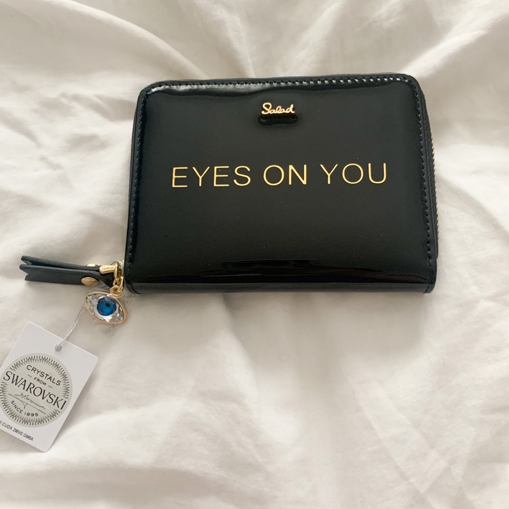 Authentic Salad zip around wallet from Honk Kong
